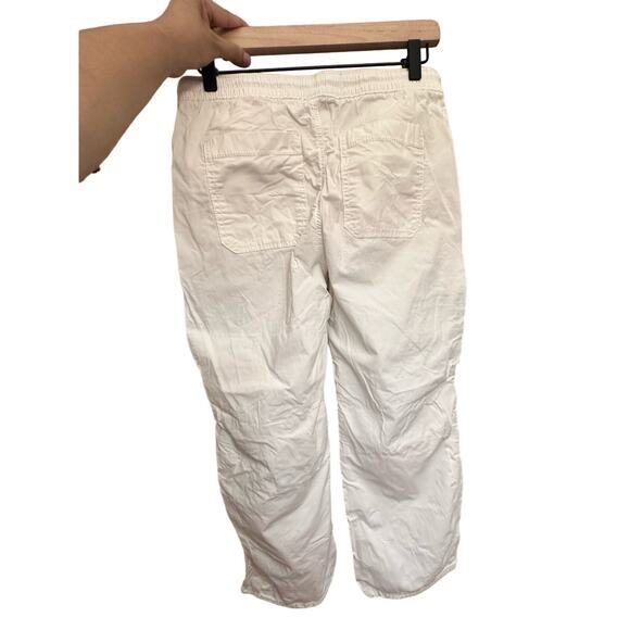 Hollister ULTRA HIGH RISE BAGGY PANTS in White Size XS Short - Picture 3 of 14
